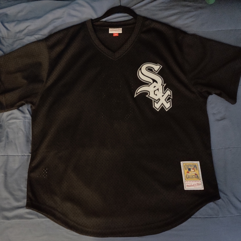 Chicago White Sox Mitchell & Ness Baseball BP Jersey Bo Jackson 1993 XL